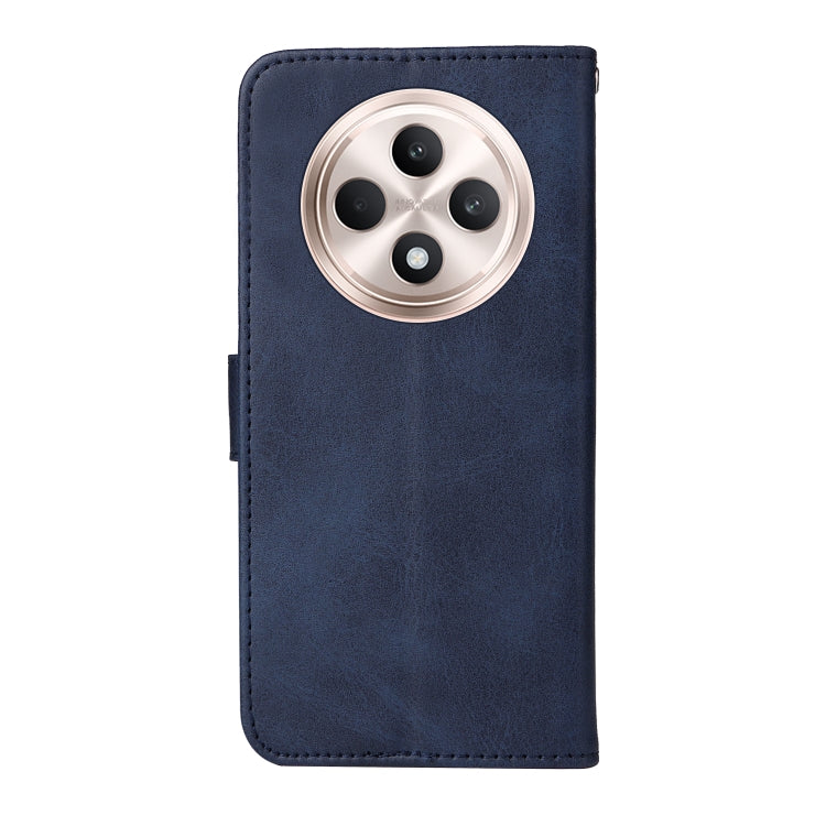 For OPPO Reno12 F 4G Classic Calf Texture Flip Leather Phone Case