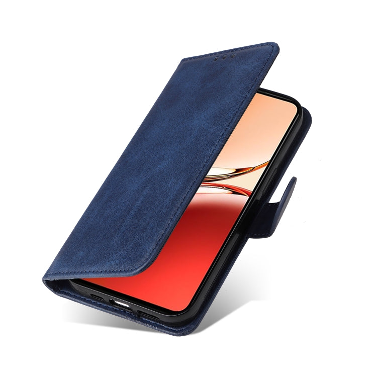 For OPPO Reno12 F 4G Classic Calf Texture Flip Leather Phone Case