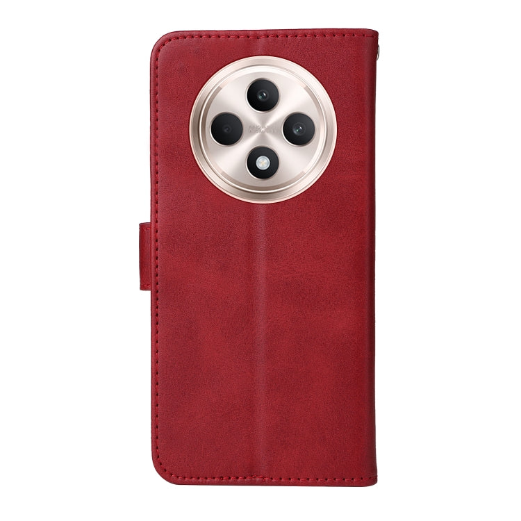 For OPPO Reno12 F 4G Classic Calf Texture Flip Leather Phone Case