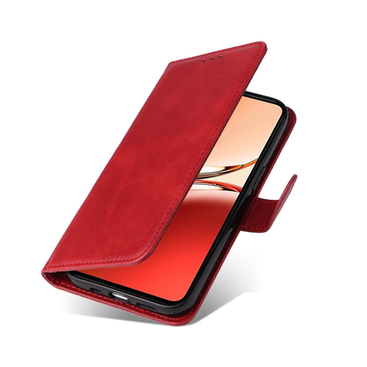 For OPPO Reno12 F 4G Classic Calf Texture Flip Leather Phone Case
