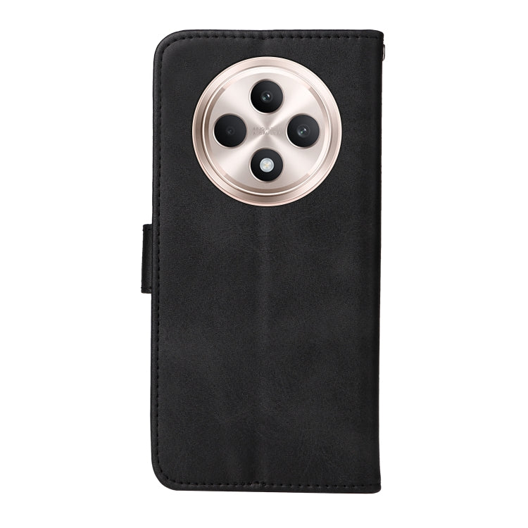 For OPPO Reno12 F 4G Classic Calf Texture Flip Leather Phone Case