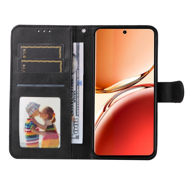 For OPPO Reno12 F 4G Classic Calf Texture Flip Leather Phone Case