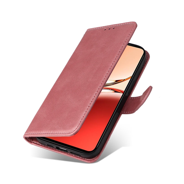 For OPPO Reno12 F 4G Classic Calf Texture Flip Leather Phone Case