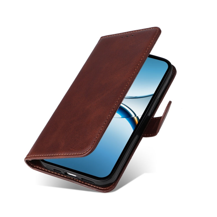For OPPO Find X8 Classic Calf Texture Flip Leather Phone Case