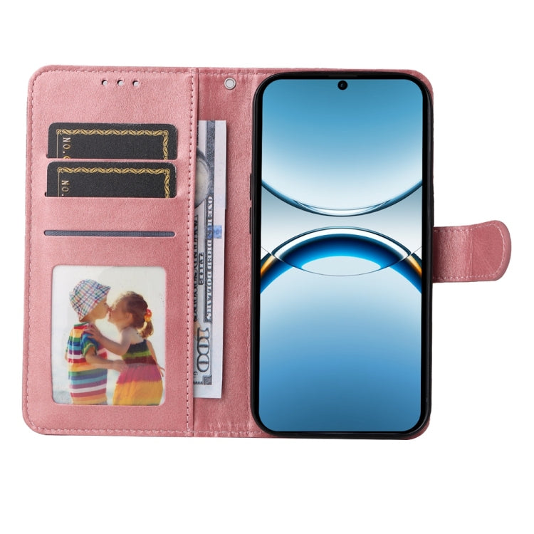 For OPPO Find X8 Classic Calf Texture Flip Leather Phone Case