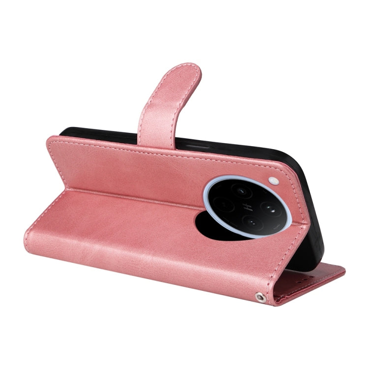 For OPPO Find X8 Classic Calf Texture Flip Leather Phone Case