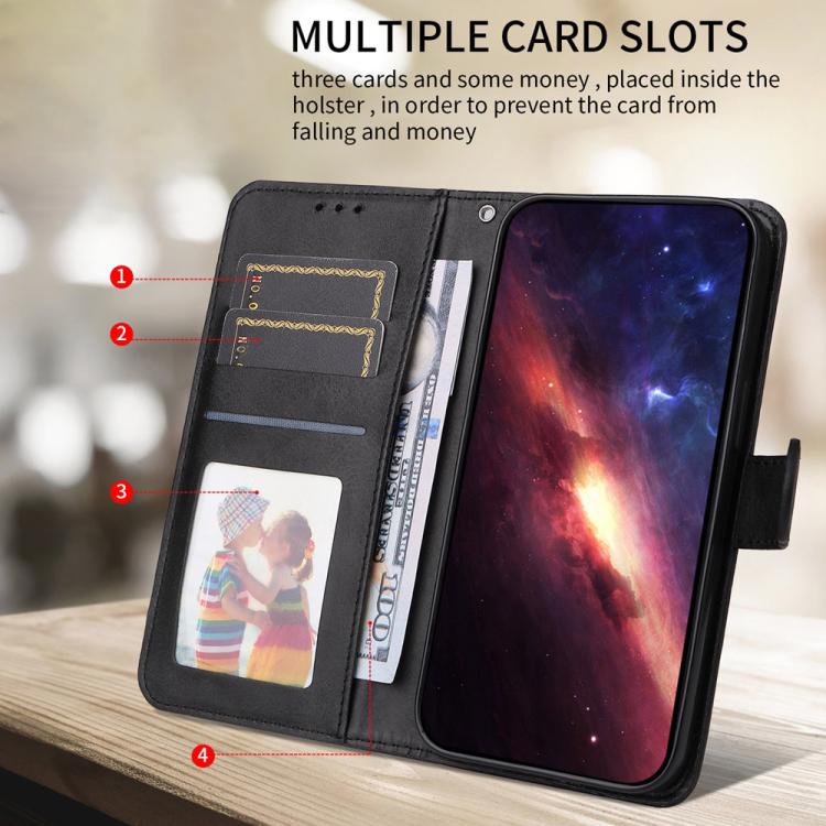 For OPPO Find X9 Pro Classic Calf Texture Flip Leather Phone Case