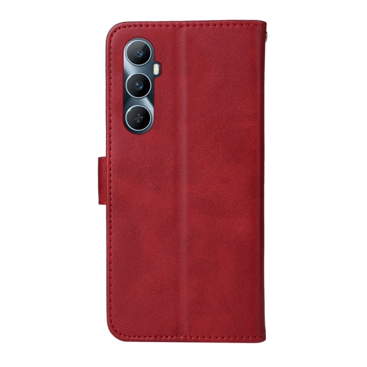 For Realme C65 4G Classic Calf Texture Flip Leather Phone Case