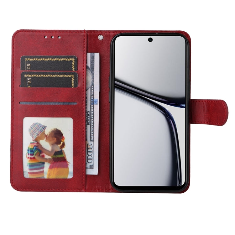 For Realme C65 4G Classic Calf Texture Flip Leather Phone Case