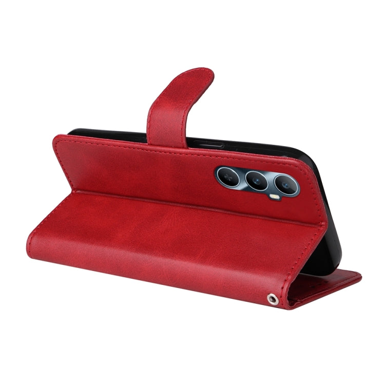 For Realme C65 4G Classic Calf Texture Flip Leather Phone Case