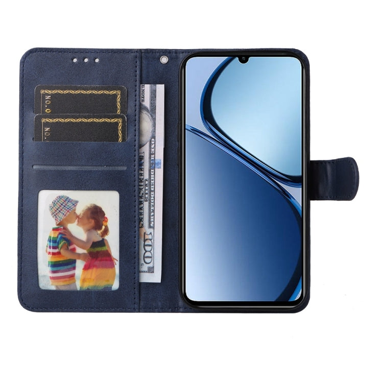 For Realme C63 / C61  / Note 60 Classic Calf Texture Flip Leather Phone Case