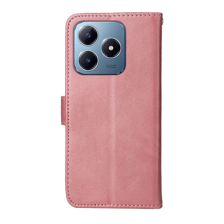 For Realme C63 / C61  / Note 60 Classic Calf Texture Flip Leather Phone Case
