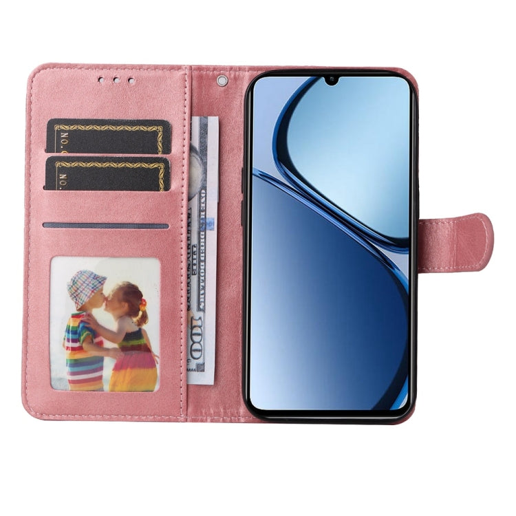 For Realme C63 / C61  / Note 60 Classic Calf Texture Flip Leather Phone Case