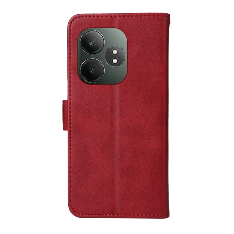 For Realme GT 6 / GT Neo6 SE Classic Calf Texture Flip Leather Phone Case