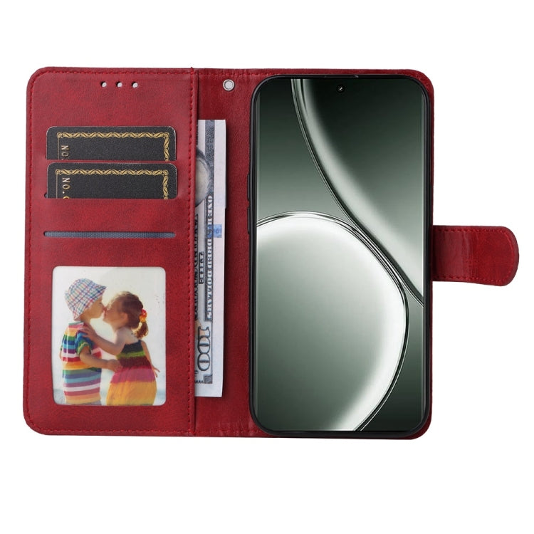 For Realme GT 6 / GT Neo6 SE Classic Calf Texture Flip Leather Phone Case