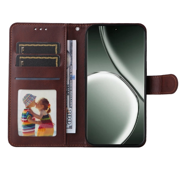 For Realme GT 6 / GT Neo6 SE Classic Calf Texture Flip Leather Phone Case
