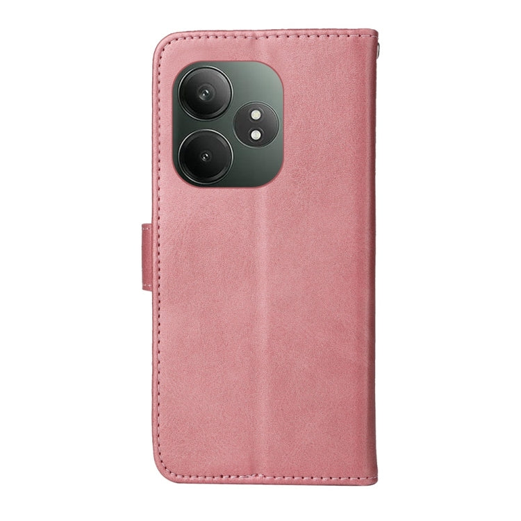 For Realme GT 6 / GT Neo6 SE Classic Calf Texture Flip Leather Phone Case