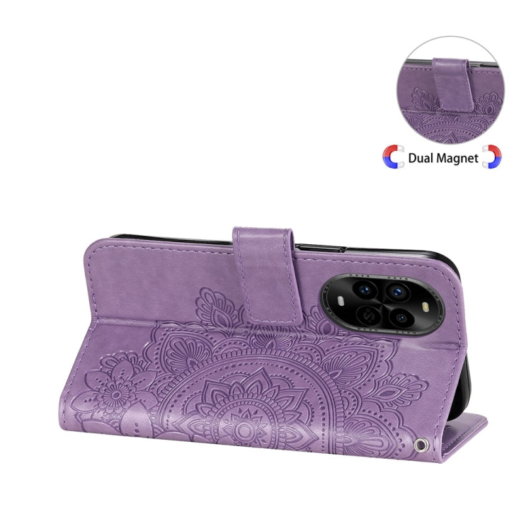 For Huawei nova 13 Pro Seven-petal Flowers Embossing Leather Phone Case