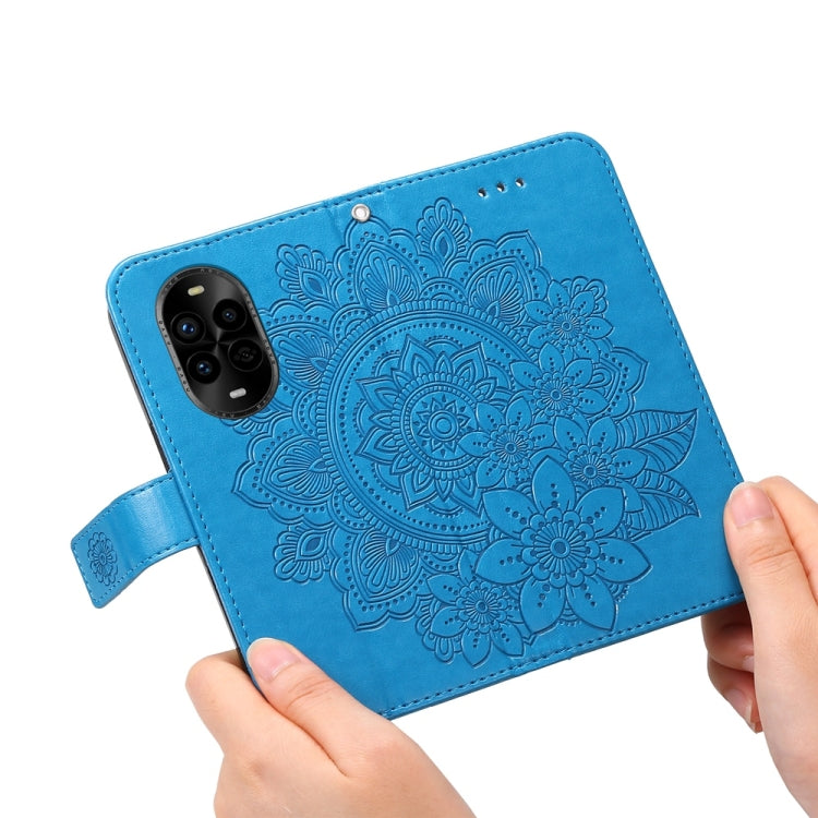 For Huawei nova 13 Pro Seven-petal Flowers Embossing Leather Phone Case