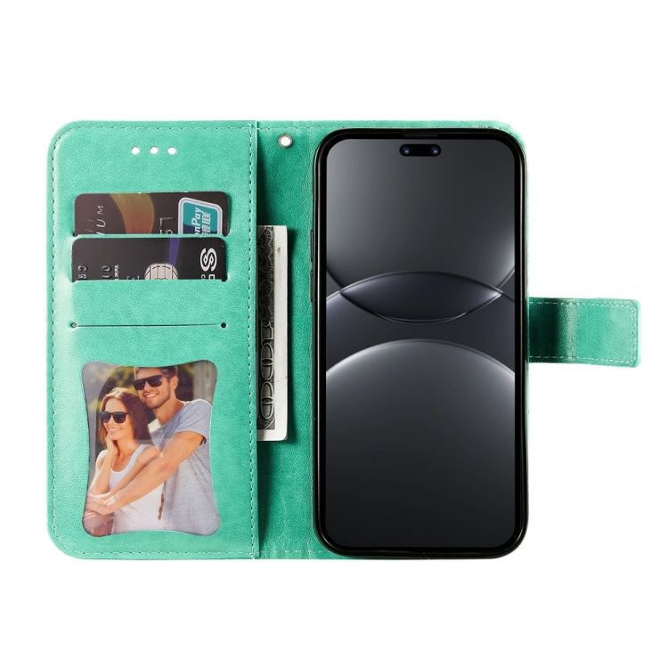 For Huawei nova 13 Pro Seven-petal Flowers Embossing Leather Phone Case