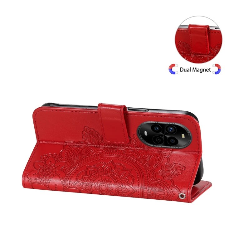 For Huawei nova 13 Pro Seven-petal Flowers Embossing Leather Phone Case