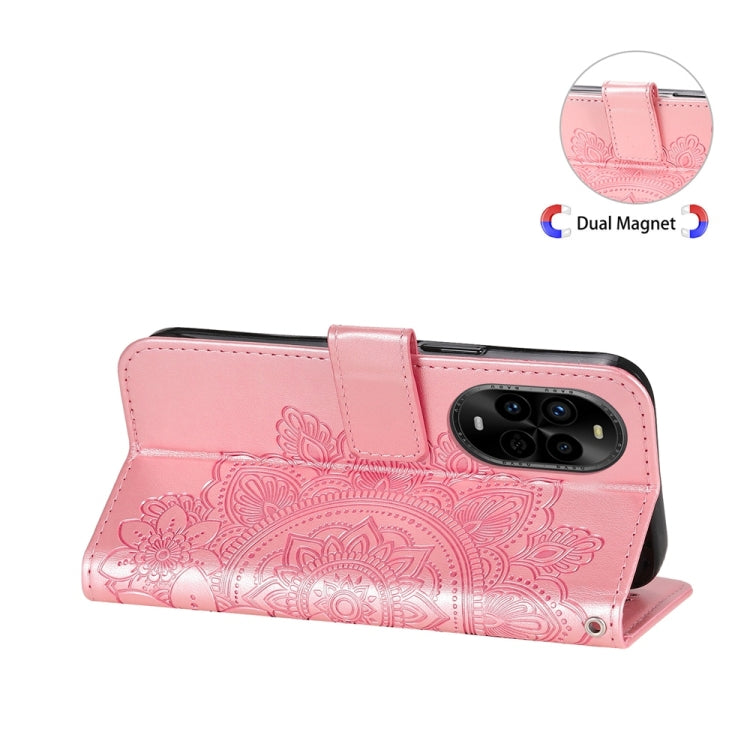 For Huawei nova 13 Pro Seven-petal Flowers Embossing Leather Phone Case