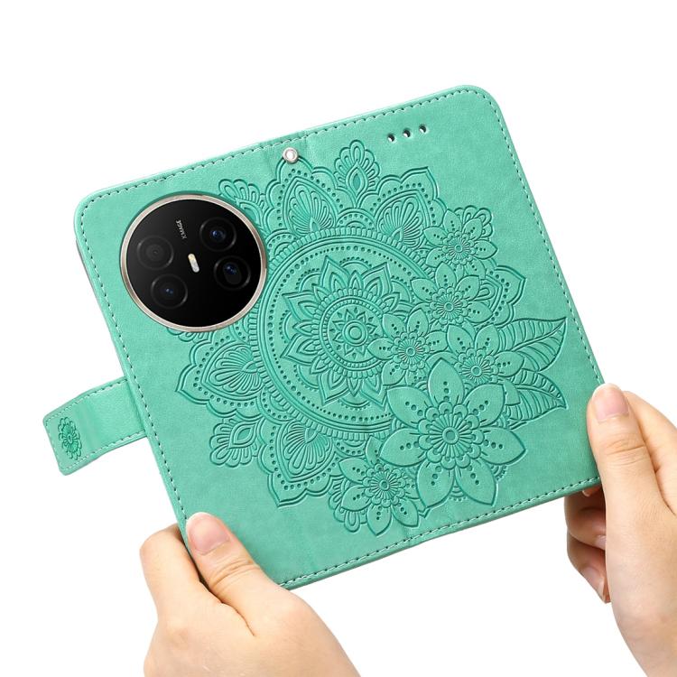 For Huawei Mate 70 Air 5G Seven-petal Flowers Embossing Leather Phone Case