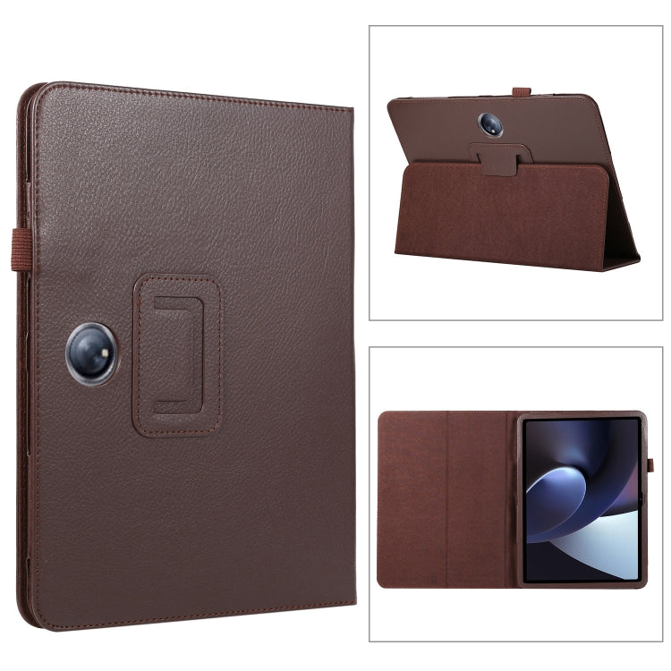 For OPPO Pad 2 2023 Litchi Texture Leather Tablet Case