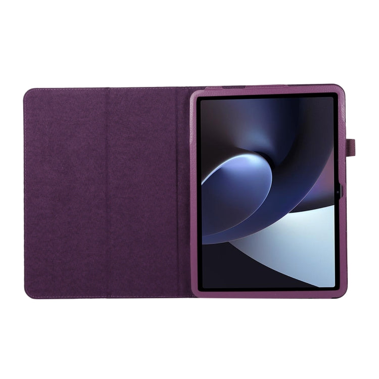 For OPPO Pad 2 2023 Litchi Texture Leather Tablet Case