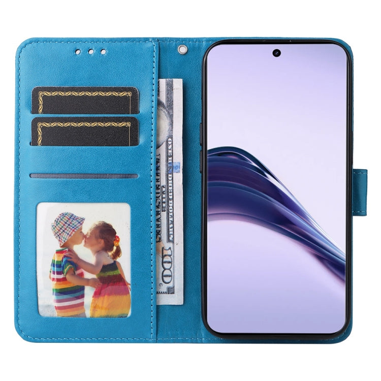 For Realme 13 Pro / 13 Pro+ / P1 Pro Global Embossed Sunflower Leather Phone Case