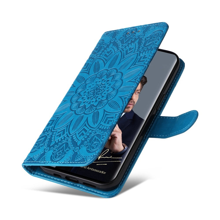 For Realme 13 Pro / 13 Pro+ / P1 Pro Global Embossed Sunflower Leather Phone Case