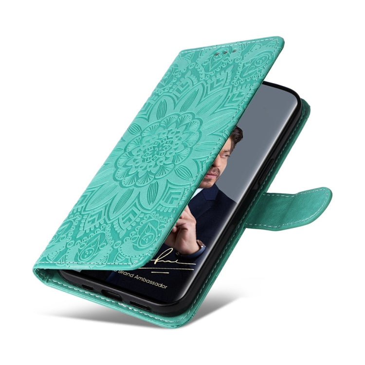 For Realme 13 Pro / 13 Pro+ / P1 Pro Global Embossed Sunflower Leather Phone Case