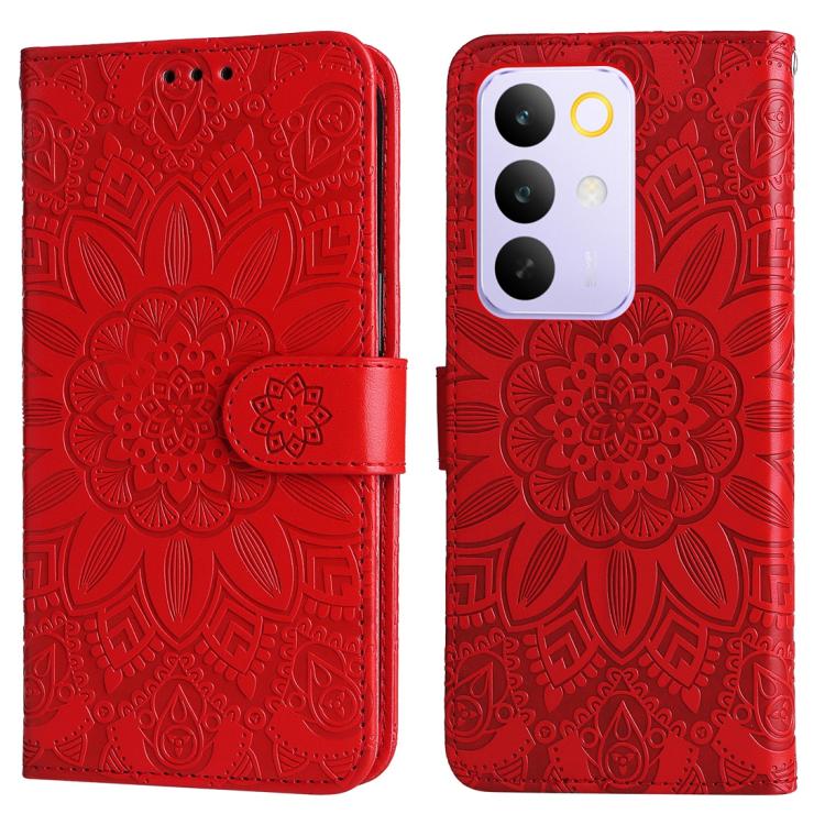 For Realme C85 Pro 4G Embossed Sunflower Leather Phone Case