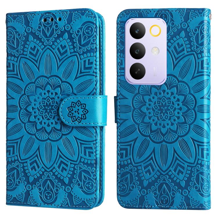 For Realme C85 Pro 4G Embossed Sunflower Leather Phone Case