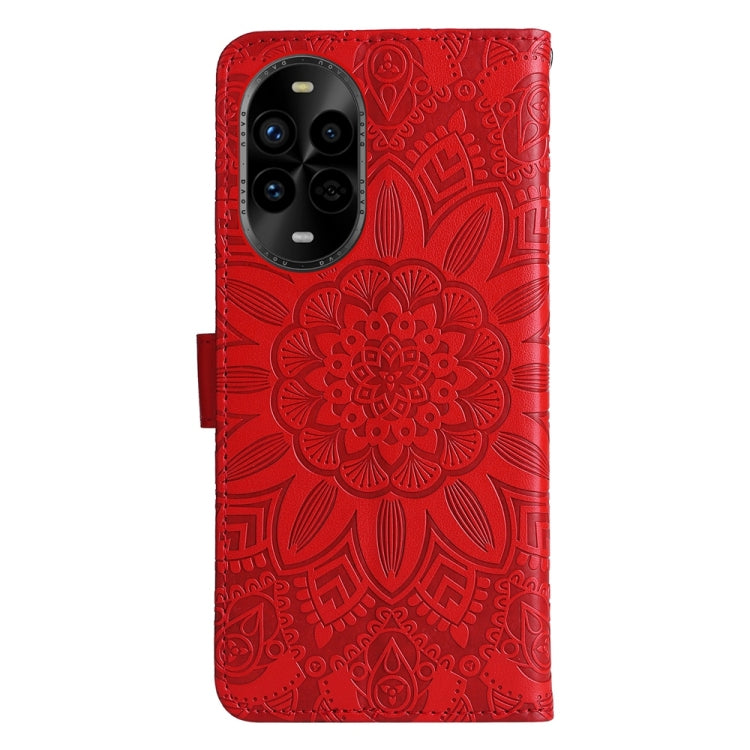 For Huawei nova 13 Pro Embossed Sunflower Leather Phone Case