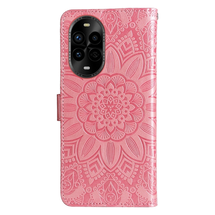 For Huawei nova 13 Pro Embossed Sunflower Leather Phone Case