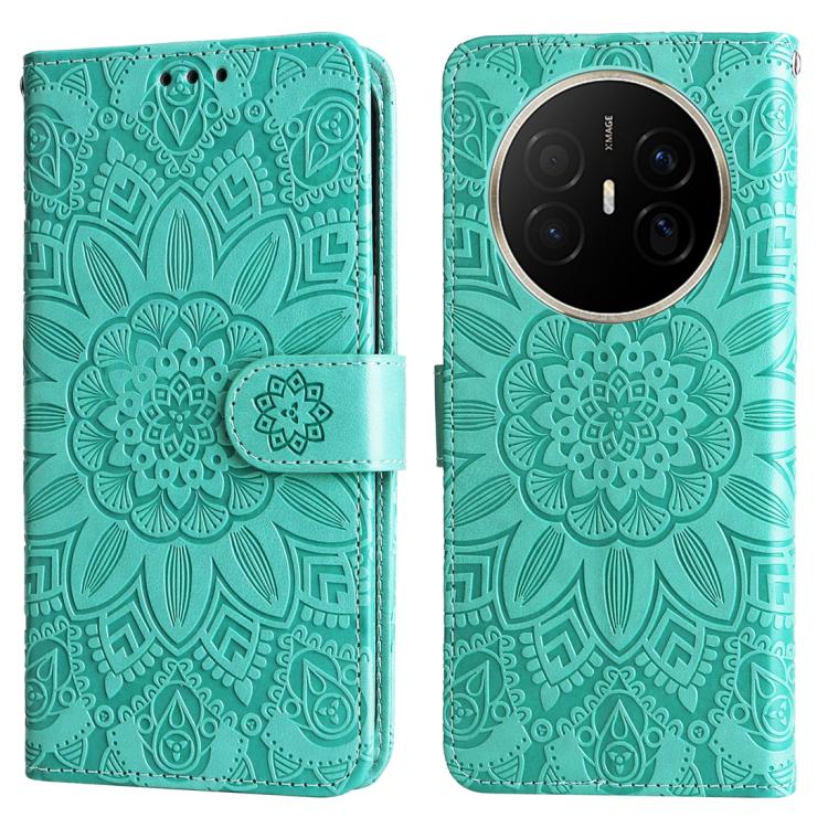 For Huawei Mate 70 Air 5G Embossed Sunflower Leather Phone Case
