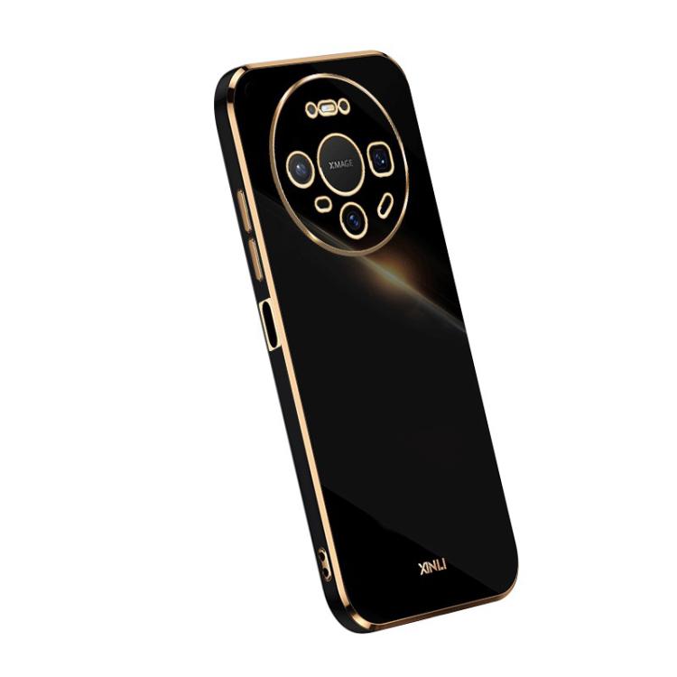 For Huawei Mate 80 XINLI Straight Edge 6D Electroplate TPU Phone Case