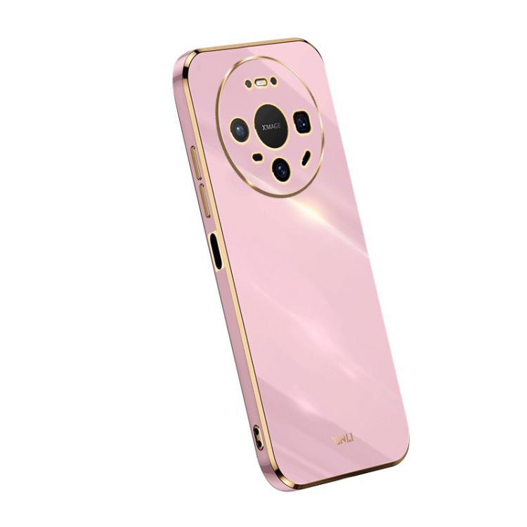 For Huawei Mate 80 XINLI Straight Edge 6D Electroplate TPU Phone Case