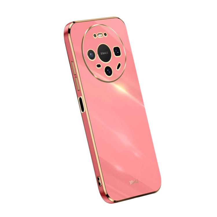 For Huawei Mate 80 XINLI Straight Edge 6D Electroplate TPU Phone Case
