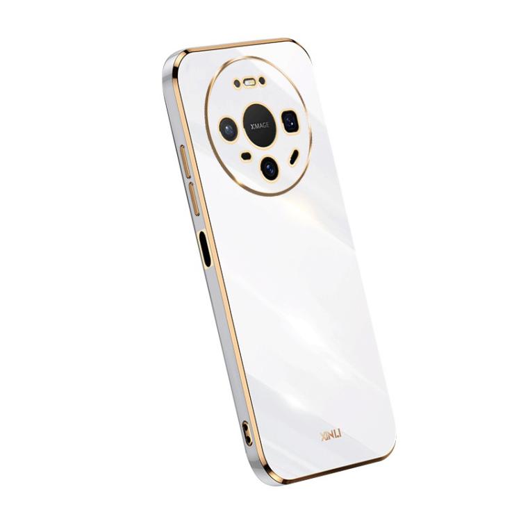 For Huawei Mate 80 XINLI Straight Edge 6D Electroplate TPU Phone Case