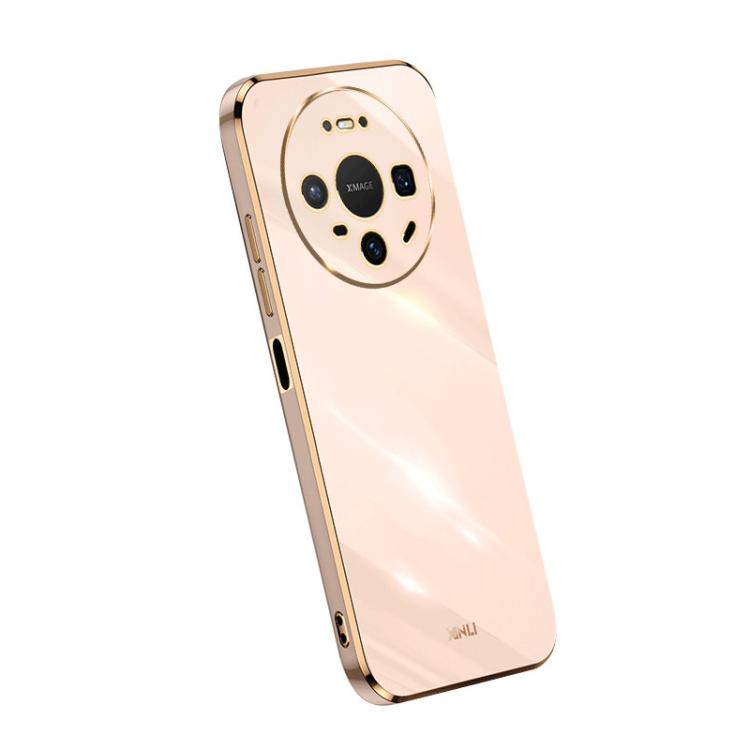 For Huawei Mate 80 XINLI Straight Edge 6D Electroplate TPU Phone Case