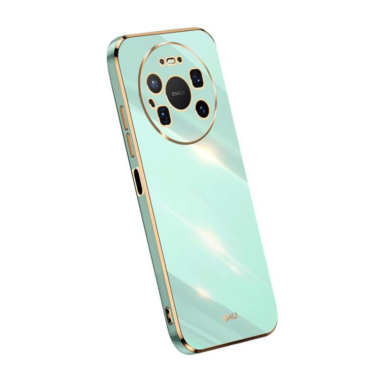 For Huawei Mate 80 Pro Max XINLI Straight Edge 6D Electroplate TPU Phone Case