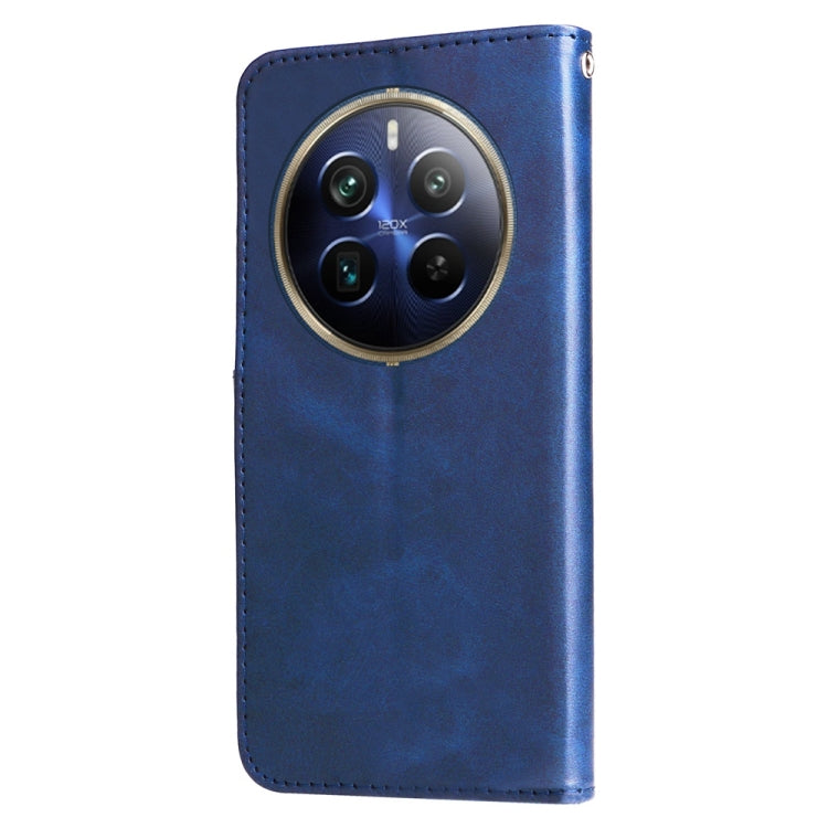 For Realme 13 Pro / 13 Pro+ / P1 Pro Global Fashion Calf Texture Zipper Leather Phone Case