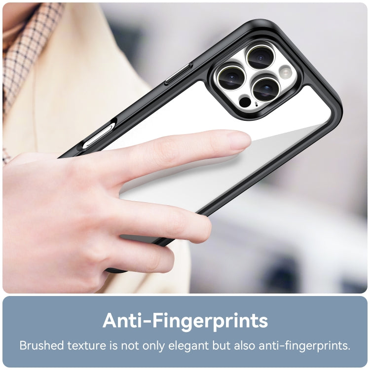 For iPhone 16 Pro Max Colorful Series Acrylic + TPU Phone Case