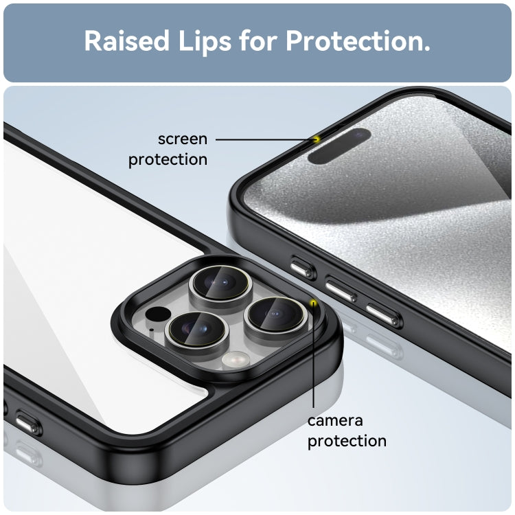 For iPhone 16 Pro Max Colorful Series Acrylic + TPU Phone Case
