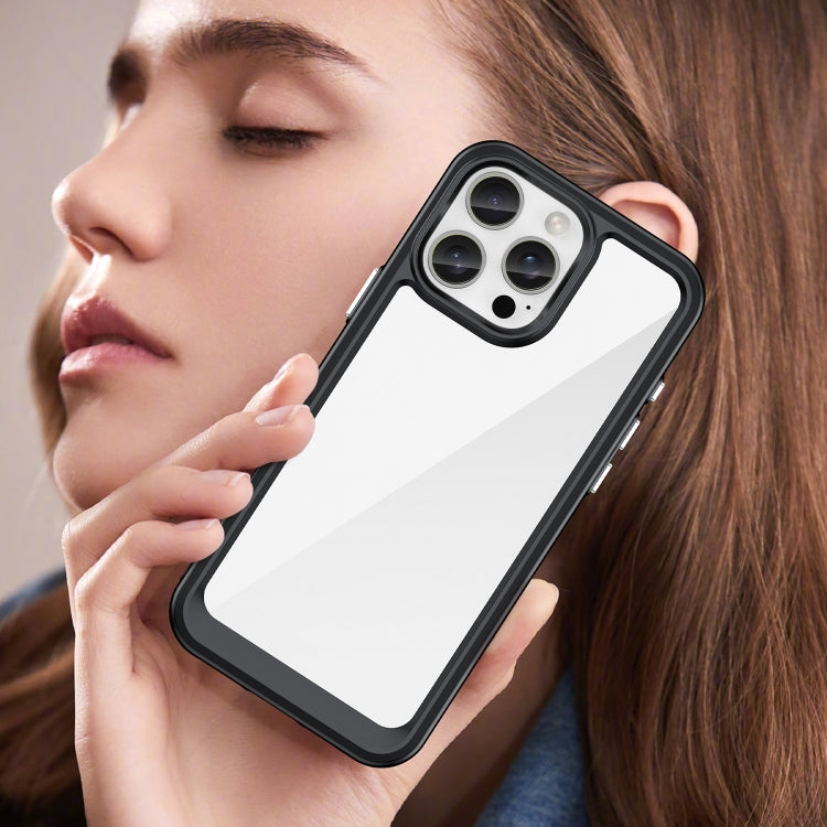 For iPhone 16 Pro Max Colorful Series Acrylic + TPU Phone Case