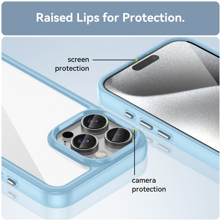 For iPhone 16 Pro Max Colorful Series Acrylic + TPU Phone Case