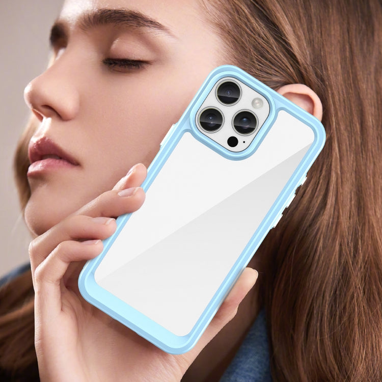 For iPhone 16 Pro Max Colorful Series Acrylic + TPU Phone Case