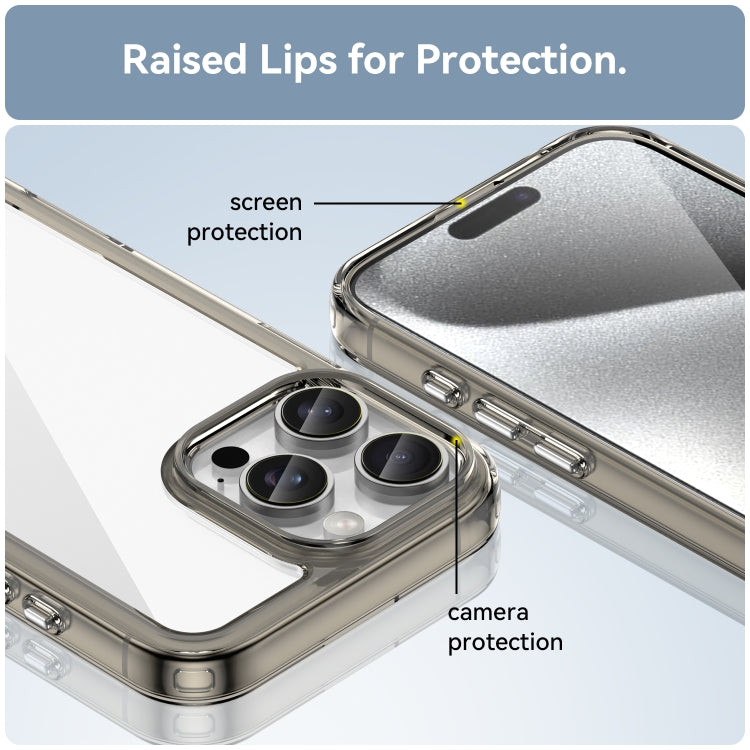 For iPhone 16 Pro Max Colorful Series Acrylic + TPU Phone Case